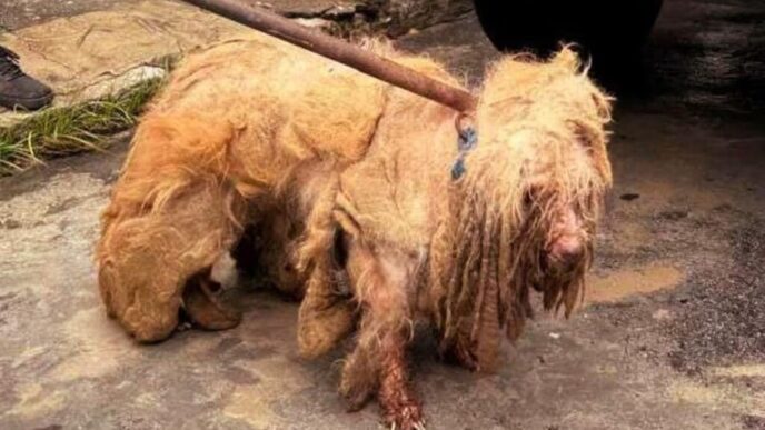 Maus-tratos: Resgate comovente do poodle Scooby em Fortaleza, Ceará